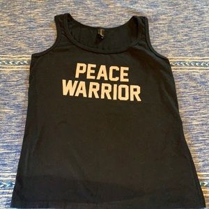 soft Peace Warrior tank *free bundled